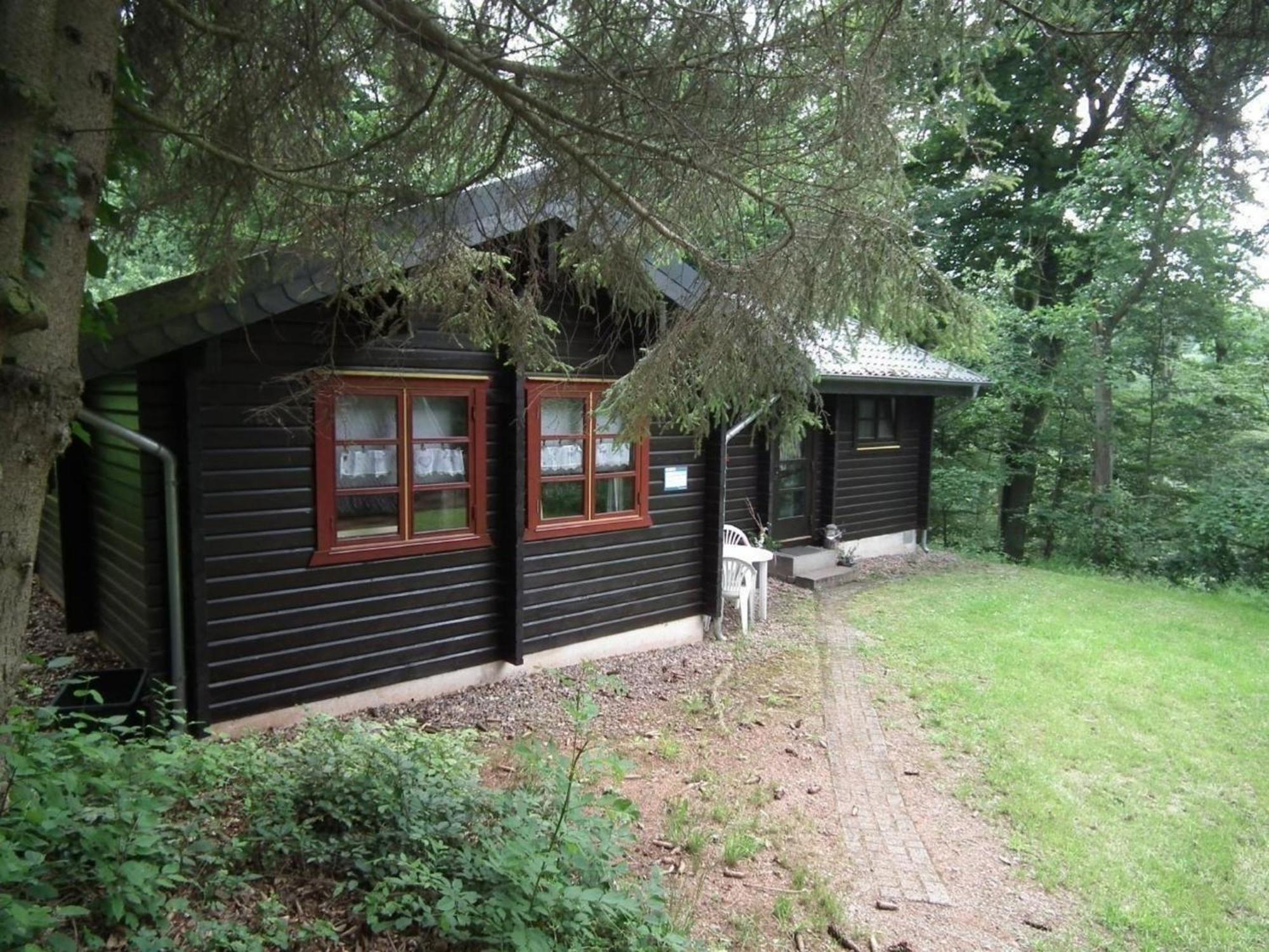 Wunderschoenes Ferienhaus Am Waldrand Villa Bad Arolsen Bagian luar foto